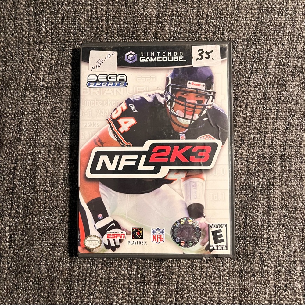 NFL 2K3 Nintendo Gamecube Game Complete‎